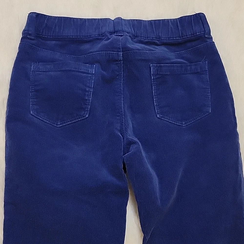 Gymboree Pink Unicorn Ruffle Sweater and Blue Sequin Corduroy Pants Size 7-8